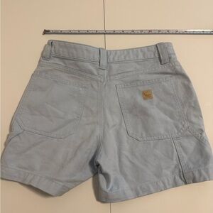 Aritzia TNA Light Blue Jean Shorts